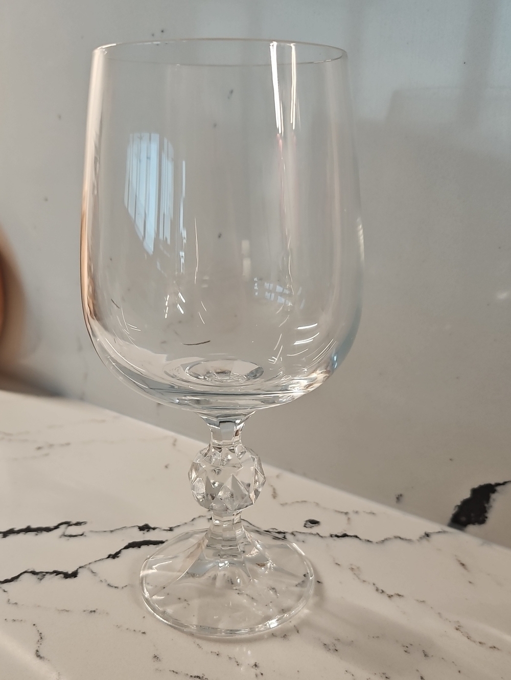 Set Of 6 Lead Crystal Goblets
